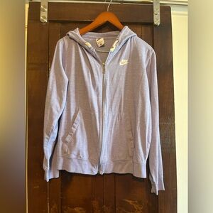 Women’s Sz. L Nike Zip-up Hoodie Lavender